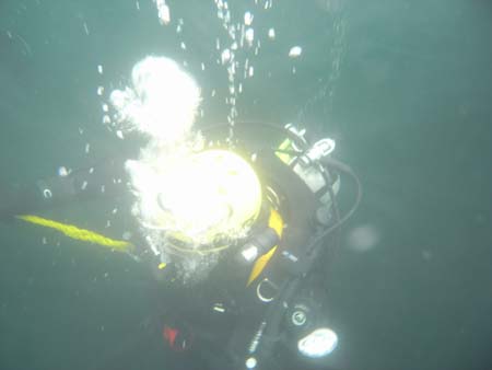 Glenn under the ice 2